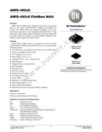 AMIS-49250-XTD Datasheet Cover