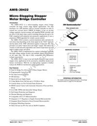 AMIS30422C422MNTWG Datasheet Cover