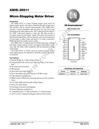 AMIS30511C5112RG Datasheet Cover