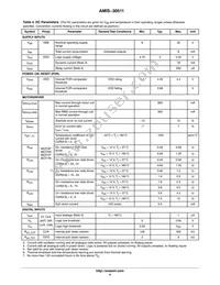 AMIS30511C5112RG Datasheet Page 4