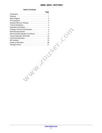 AMIS30521C5212G Datasheet Page 2