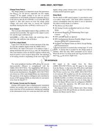 AMIS30521C5212G Datasheet Page 19
