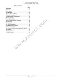 AMIS30522C5222G Datasheet Page 2