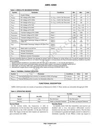 AMIS42665TJAA1G Datasheet Page 4