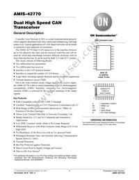 AMIS42770ICAW1G Datasheet Cover