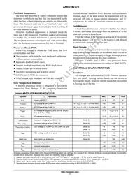 AMIS42770ICAW1G Datasheet Page 7
