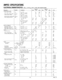 AMP02FS-REEL Datasheet Page 2