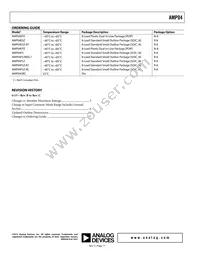 AMP04FS-REEL7 Datasheet Page 17