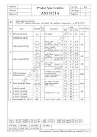 AN15851A Datasheet Page 2