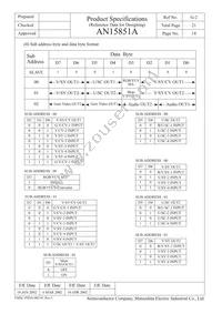 AN15851A Datasheet Page 18