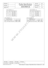 AN15851A Datasheet Page 19