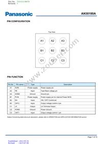 AN30180A-PR Datasheet Page 7