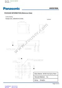 AN30180A-PR Datasheet Page 14