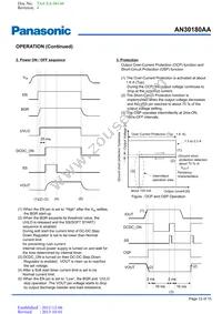 AN30180AAPR Datasheet Page 12