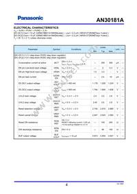 AN30181A-VL Datasheet Page 4