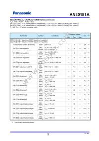 AN30181A-VL Datasheet Page 5