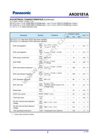 AN30181A-VL Datasheet Page 7