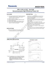 AN30185A-VL Datasheet Cover