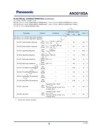 AN30185A-VL Datasheet Page 6