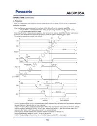 AN30185A-VL Datasheet Page 16