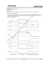 AN30185A-VL Datasheet Page 17