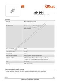 AN304 Datasheet Cover