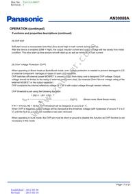 AN30888A-VF Datasheet Page 17