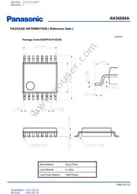 AN30888A-VF Datasheet Page 20