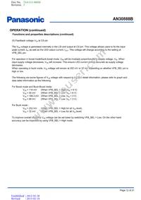 AN30888B-VB Datasheet Page 12