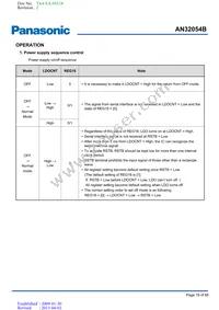 AN32054B-PB Datasheet Page 18