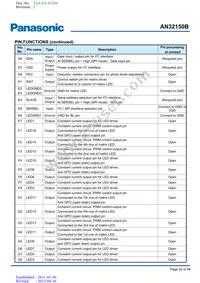 AN32150B-PR Datasheet Page 22