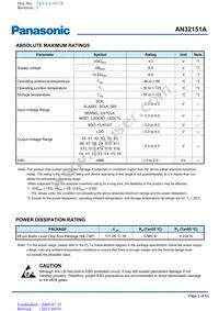 AN32151A-PR Datasheet Page 3