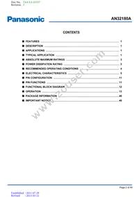 AN32180A-VB Datasheet Page 2