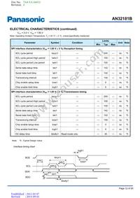 AN32181B-VB Datasheet Page 12