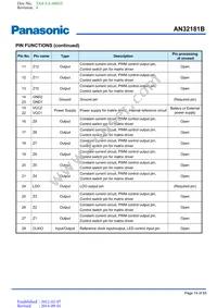 AN32181B-VB Datasheet Page 14