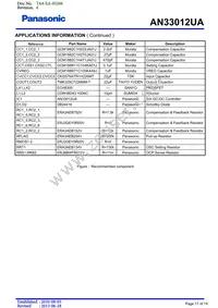 AN33012UA-VB Datasheet Page 17