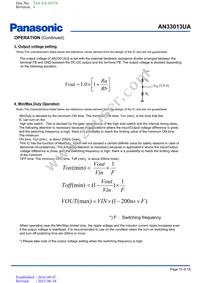 AN33013UA-VB Datasheet Page 10