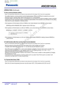 AN33014UA-VB Datasheet Page 16