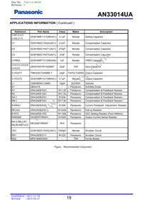 AN33014UA-VB Datasheet Page 19