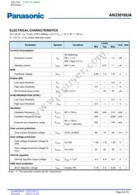 AN33016UA-VB Datasheet Page 4