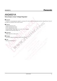 AN34001A-LC Datasheet Page 3