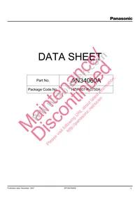 AN34060A Datasheet Cover