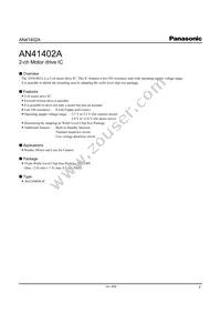 AN41402A-PL Datasheet Page 3