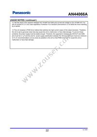 AN44066A-VF Datasheet Page 22