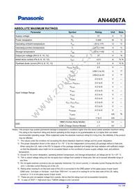 AN44067A-VF Datasheet Page 2