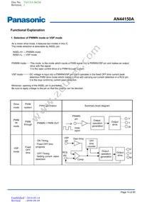AN44150A-VB Datasheet Page 14