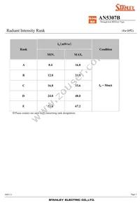 AN5307B Datasheet Page 3