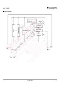 AN7709SP-E1 Datasheet Page 4