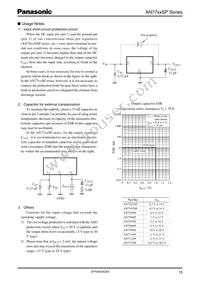 AN7715SP-E1 Datasheet Page 13