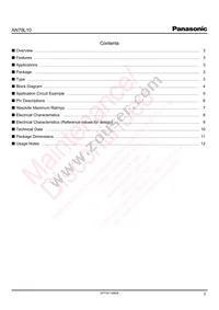 AN79L10 Datasheet Page 2